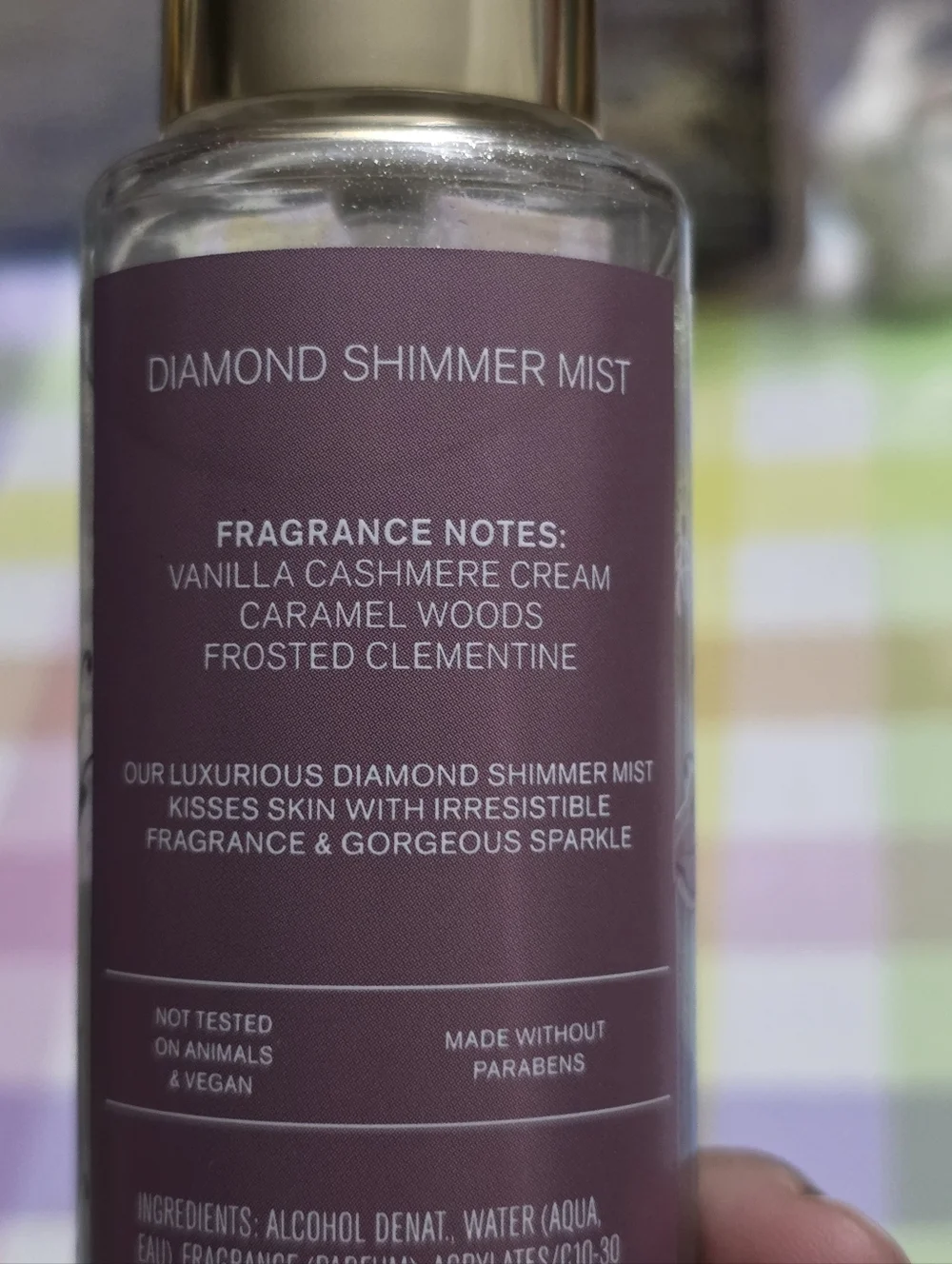 Bath & Body Works Snowflakes & Cashmere Diamond Shimmer Mist NEW Rare